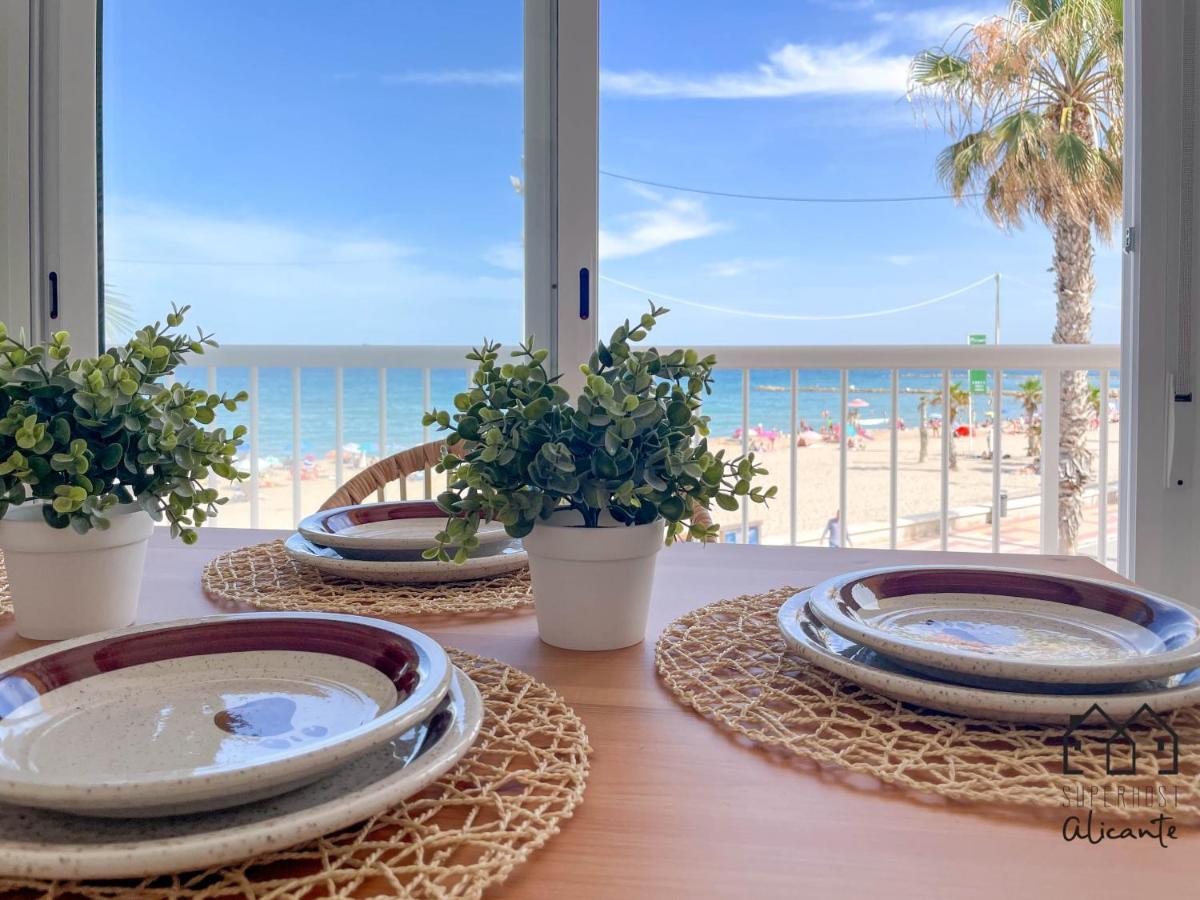 Maravillosas Vistas A La Bonita Playa De Campello. El Campello Bagian luar foto